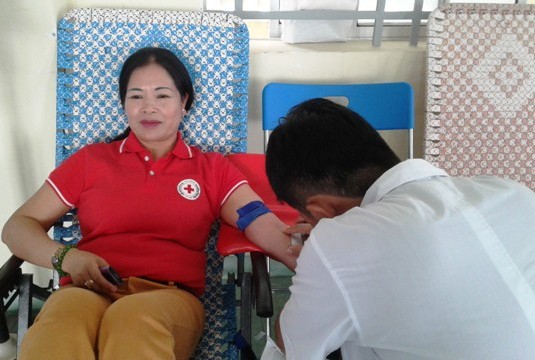 Chị Trần Thị Mai - Gương phụ nữ có 98 lần hiến máu nhân đạo